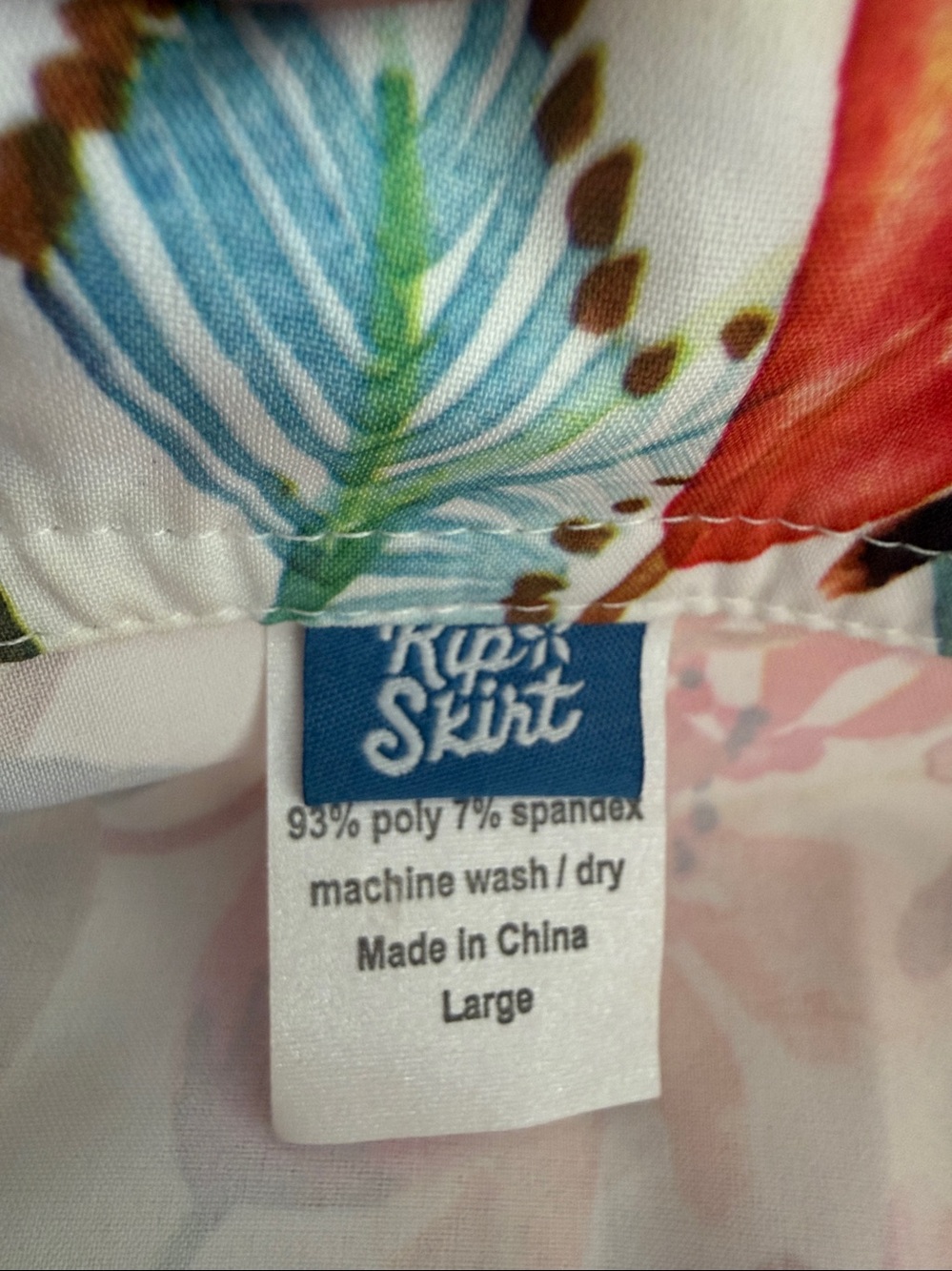 RipSkirt Wildflower Watercolor Wrap Skirt - Picture 9 of 13
